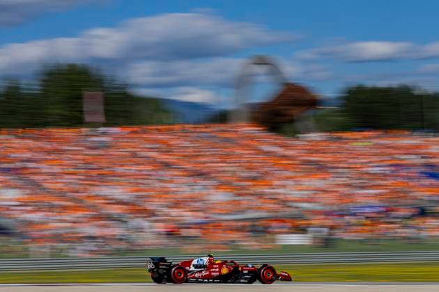 F1 Grand Prix of Austria - Qualifying Lewis Hamilton of Great Britain and Scuderia Ferrari driver participates in the qualifying session at the Formula 1 MSC Cruises Austrian Grand Prix in Spielberg, Austria, on June 28, 2025. Spielberg Austria  Copyright: xRobertxSzaniszlox originalFilename:szaniszlo-notitle250628_nplVK.jpg
