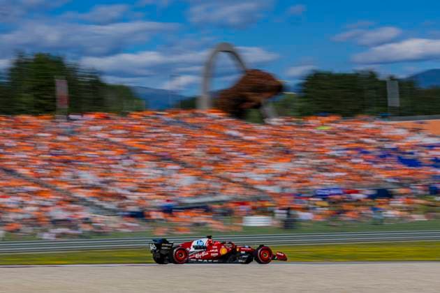 F1 Grand Prix of Austria - Qualifying Charles Leclerc of Monte-Carlo and Scuderia Ferrari drives during the qualifying session at the Formula 1 MSC Cruises Austrian Grand Prix in Spielberg, Austria, on June 28, 2025. Spielberg Austria  Copyright: xRobertxSzaniszlox originalFilename:szaniszlo-notitle250628_npTmQ.jpg