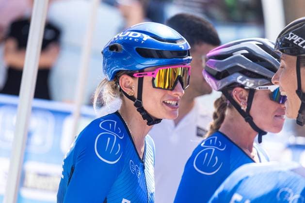 Italian Women s Road cycling, Rad, Radsport, Strasse Championship 2025 - Darfo Boario Terme Chiara Consonni participates in the Italian Road Cycling Championship 2025 Team Presentation in Darfo Boario Terme, on June 28, 2025. Darfo Boario Terme Italy  Copyright: xTommasoxBerardix originalFilename:berardi-italianr250628_np2Sg.jpg