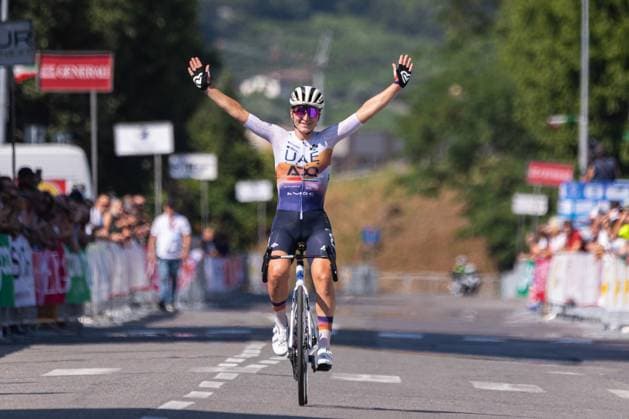 Italian Women s Road cycling, Rad, Radsport, Strasse Championship 2025 - Darfo Boario Terme Elisa Longo Borghini wins the Italian Road Cycling Championship 2025 in Darfo Boario Terme, on June 28, 2025. Darfo Boario Terme Italy  Copyright: xTommasoxBerardix originalFilename:berardi-italianr250628_np6bk.jpg