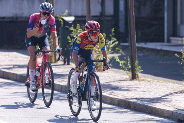 Italian Women s Road cycling, Rad, Radsport, Strasse Championship 2025 - Darfo Boario Terme Gaia Realini participates in the Italian Road Cycling Championship 2025 Laps in Darfo Boario Terme, on June 28, 2025. . Darfo Boario Terme Italy  Copyright: xTommasoxBerardix originalFilename:berardi-italianr250628_npVpb.jpg