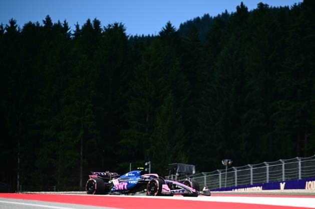 F1 Grand Prix of Austria - Qualifying Franco Colapinto of the Alpine F1 Team drives during qualifying in Spielberg, Styria, Austria, on June 27, 2025, for the 12th round of the Formula 1 World Championship, WM, Weltmeisterschaft Spielberg Styria Austria  Copyright: xAndreaxDiodatox originalFilename:diodato-formula1250627_npaQ2.jpg