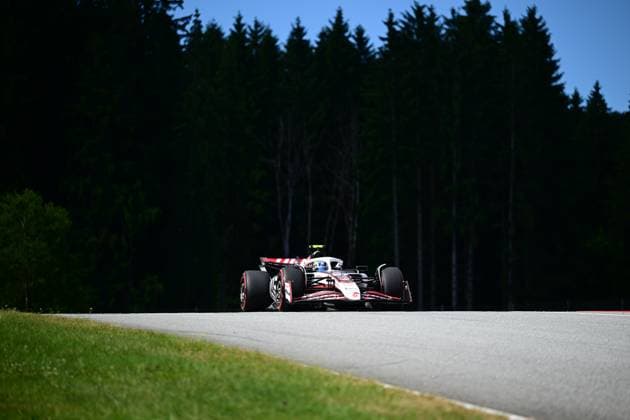 F1 Grand Prix of Austria - Qualifying Car number 98 drives during qualifying for the 12th round of the Formula 1 World Championship, WM, Weltmeisterschaft at the Red Bull Ring in Spielberg, Styria, Austria, on June 27, 2025. Spielberg Styria Austria  Copyright: xAndreaxDiodatox originalFilename:diodato-formula1250627_npd5z.jpg