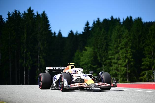 F1 Grand Prix of Austria - Qualifying Liam Lawson of Visa Cash-Up Racing Bulls drives during qualifying for the 12th round of the Formula 1 World Championship, WM, Weltmeisterschaft at Red Bull Ring in Spielberg, Styria, Austria, on June 27, 2025. Spielberg Styria Austria  Copyright: xAndreaxDiodatox originalFilename:diodato-formula1250627_npzBI.jpg