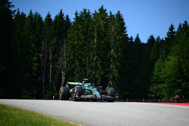 F1 Grand Prix of Austria - Qualifying Fernando Alonso of the Aston Martin Cognizant F1 Team drives during qualifying for the 12th round of the Formula 1 World Championship, WM, Weltmeisterschaft at the Red Bull Ring in Spielberg, Styria, Austria, on June 27, 2025. Spielberg Styria Austria  Copyright: xAndreaxDiodatox originalFilename:diodato-formula1250627_npzJG.jpg