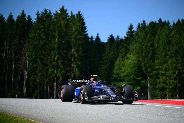 F1 Grand Prix of Austria - Qualifying Carlos Sainz of Williams Racing drives during qualifying for the 12th round of the Formula 1 World Championship, WM, Weltmeisterschaft at the Red Bull Ring in Spielberg, Styria, Austria, on June 27, 2025. Spielberg Styria Austria  Copyright: xAndreaxDiodatox originalFilename:diodato-formula1250627_npGsR.jpg