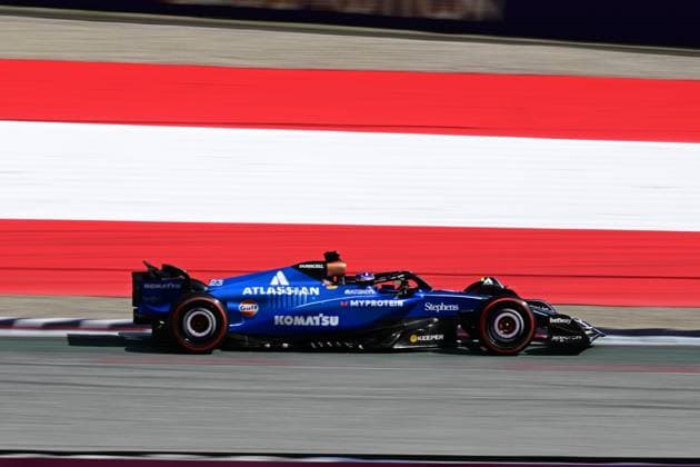 F1 Grand Prix of Austria - Qualifying Alexander Albon of the Williams F1 Team drives during qualifying for the 12th round of the Formula 1 World Championship, WM, Weltmeisterschaft at the Red Bull Ring in Spielberg, Styria, Austria, on June 27, 2025. Spielberg Styria Austria  Copyright: xAndreaxDiodatox originalFilename:diodato-formula1250627_npgzr.jpg