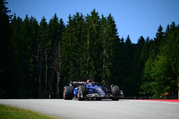 F1 Grand Prix of Austria - Qualifying Alexander Albon of the Williams F1 Team drives during qualifying for the 12th round of the Formula 1 World Championship, WM, Weltmeisterschaft at the Red Bull Ring in Spielberg, Styria, Austria, on June 27, 2025. Spielberg Styria Austria  Copyright: xAndreaxDiodatox originalFilename:diodato-formula1250627_npjM6.jpg