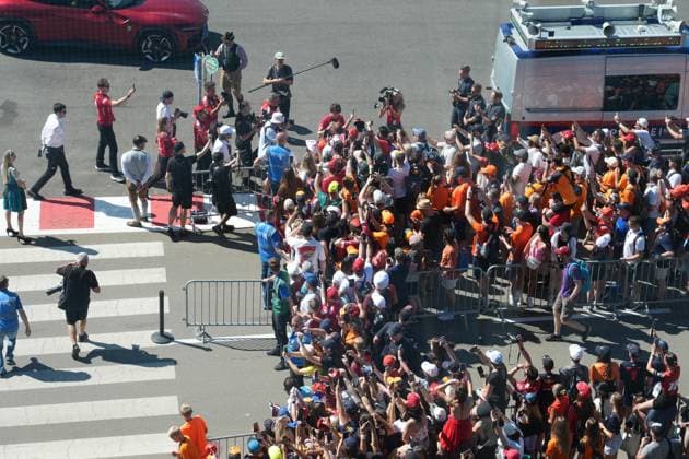 Formula 1 Austrian Grand Prix 2025 29 06 2025, Red Bull Ring, Spielberg, Formula 1 Austrian Grand Prix 2025 , in the picture Charles Leclerc MCO , Scuderia Ferrari HP signs autographs nordphotoxGmbHx xBratic nph00250