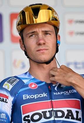 Belgian 2025 National Championship Binche 29 06 2025 BINCHE, BELGIUM - JUNE 29 : Evenepoel Remco of Soudal Quick-Step during the Men Elite cycling road race of the Belgian National Championships 2025 an UCI National Championships cycling race of 230 km with start in Binche and finish in Binche on June 29, 2025 in Binche, Belgium, 29 06 2025 ( Motordriver Guy De Vuyst - Binche Belgium  Copyright: xNicoxVereeckenx