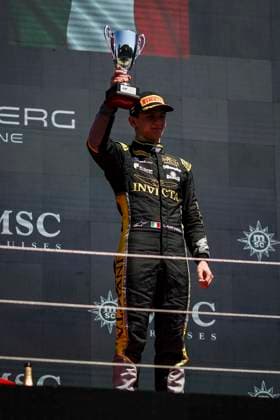 AUTO - FORMULA 2 2025 - AUSTRIA FORNAROLI Leonardo (ita), Invicta Racing, Dallara F2 2024, portrait podium during the 7th round of the 2025 FIA Formula 2 Championship from June 27 to 29, 2025 on the Red Bull Ring, in Spielberg, Austria - SpielbergAustria  Copyright: xXavixBonillax