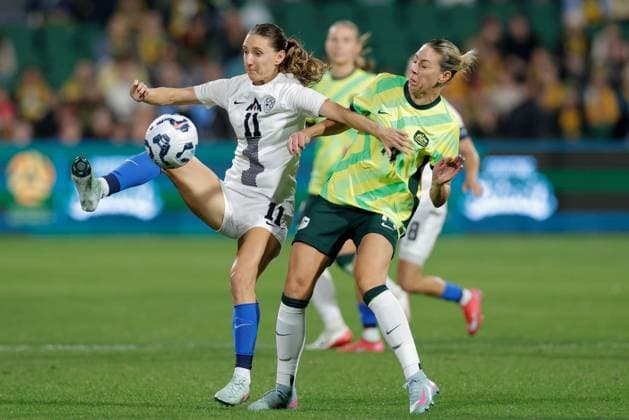 Football, Women, Test match, Australia - Slovenia
