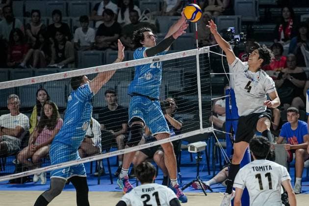 Volleyball, FIVB Nations League, Slovenia - Japan
