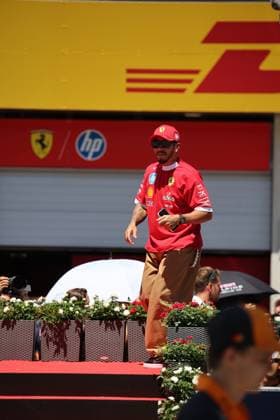 29 06 2025, Red Bull Ring, Spielberg, Formula 1 Austrian Grand Prix 2025 , in the picture Lewis Hamilton GBR , Scuderia Ferrari HP at the drivers parade Photo by Alessandro Martellotta Hasan Bratic DeFodi Images