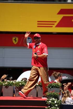 29 06 2025, Red Bull Ring, Spielberg, Formula 1 Austrian Grand Prix 2025 , in the picture Lewis Hamilton GBR , Scuderia Ferrari HP at the drivers parade Photo by Alessandro Martellotta Hasan Bratic DeFodi Images