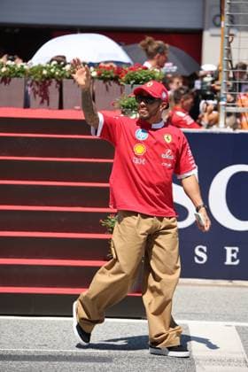29 06 2025, Red Bull Ring, Spielberg, Formula 1 Austrian Grand Prix 2025 , in the picture Lewis Hamilton GBR , Scuderia Ferrari HP at the drivers parade Photo by Alessandro Martellotta Hasan Bratic DeFodi Images