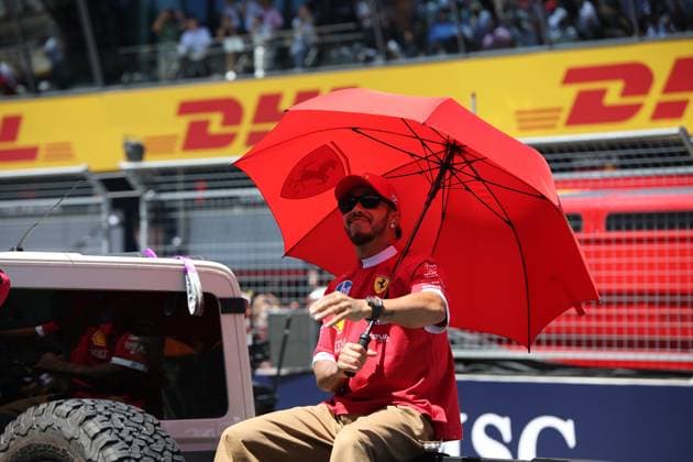 29 06 2025, Red Bull Ring, Spielberg, Formula 1 Austrian Grand Prix 2025 , in the picture Lewis Hamilton GBR , Scuderia Ferrari HP at the drivers parade Photo by Alessandro Martellotta Hasan Bratic DeFodi Images