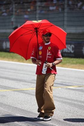 29 06 2025, Red Bull Ring, Spielberg, Formula 1 Austrian Grand Prix 2025 , in the picture Lewis Hamilton GBR , Scuderia Ferrari HP at the drivers parade Photo by Alessandro Martellotta Hasan Bratic DeFodi Images