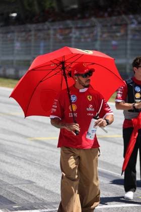 29 06 2025, Red Bull Ring, Spielberg, Formula 1 Austrian Grand Prix 2025 , in the picture Lewis Hamilton GBR , Scuderia Ferrari HP at the drivers parade Photo by Alessandro Martellotta Hasan Bratic DeFodi Images