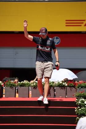 29 06 2025, Red Bull Ring, Spielberg, Formula 1 Austrian Grand Prix 2025 , in the picture Max Verstappen NLD , Oracle Red Bull Racing at the drivers parade Photo by Alessandro Martellotta Hasan Bratic DeFodi Images