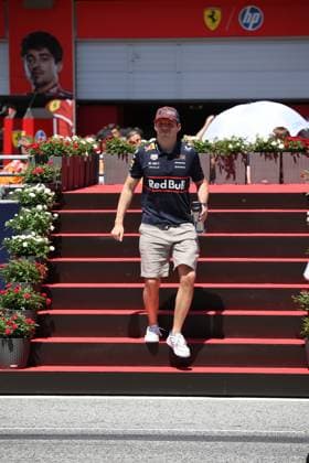 29 06 2025, Red Bull Ring, Spielberg, Formula 1 Austrian Grand Prix 2025 , in the picture Max Verstappen NLD , Oracle Red Bull Racing at the drivers parade Photo by Alessandro Martellotta Hasan Bratic DeFodi Images