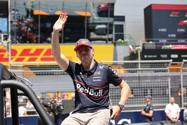 29 06 2025, Red Bull Ring, Spielberg, Formula 1 Austrian Grand Prix 2025 , in the picture Max Verstappen NLD , Oracle Red Bull Racing at the drivers parade Photo by Alessandro Martellotta Hasan Bratic DeFodi Images
