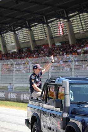 29 06 2025, Red Bull Ring, Spielberg, Formula 1 Austrian Grand Prix 2025 , in the picture Max Verstappen NLD , Oracle Red Bull Racing at the drivers parade Photo by Alessandro Martellotta Hasan Bratic DeFodi Images