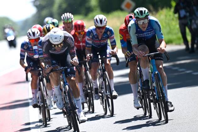 Belgian 2025 National Championship Binche 29 06 2025 BINCHE, BELGIUM - JUNE 29 : Rickaert Jonas of Alpecin - Deceuninck during the Men Elite cycling road race of the Belgian National Championships 2025 an UCI National Championships cycling race of 230 km with start in Binche and finish in Binche on June 29, 2025 in Binche, Belgium, 29 06 2025 Binche Belgium  Copyright: xNicoxVereeckenx