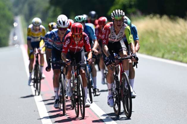 Belgian 2025 National Championship Binche 29 06 2025 BINCHE, BELGIUM - JUNE 29 : De Pooter Dries of Intermarche - Wanty during the Men Elite cycling road race of the Belgian National Championships 2025 an UCI National Championships cycling race of 230 km with start in Binche and finish in Binche on June 29, 2025 in Binche, Belgium, 29 06 2025 Binche Belgium  Copyright: xNicoxVereeckenx