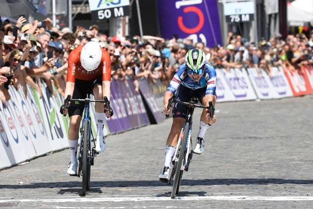 Belgian 2025 National Championship Binche 29 06 2025 BINCHE, BELGIUM - JUNE 29 : GHEKIERE Justine of AG Insurance - Soudal Team winning the Women Elite cycling road race of the Belgian National Championships 2025 an UCI National Championships cycling race of 132,8 km with start in Binche and finish in Binche on June 29, 2025 in Binche, Belgium, 29 06 2025 Binche Belgium  Copyright: xMarcxGoyvaertsx