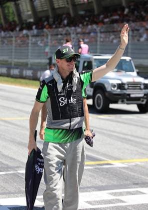 29 06 2025, Red Bull Ring, Spielberg, Formula 1 Austrian Grand Prix 2025 , pictured Nico Hülkenberg DEU , Stake F1 Team Kick Sauber at the drivers parade Photo by Alessandro Martellotta Hasan Bratic DeFodi Images