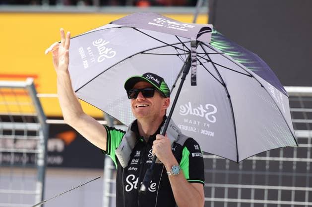 Nico Huelkenberg Stake F1 Team Kick Sauber, 27 , Drivers Parade, Drivers Parade, Grand Prix of Austria, Motorsport, Men, Formula 1, 29 06 2025 Spielberg Styria Austria Copyright: xkolbert-press AnnikaxGrafx