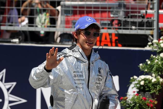 Spielberg, Austria June 26 29, 2025 FIA Formula 1 World Championship Grand Prix Austria 2025 Race Sunday Pictured Andrea Kimi Antonelli ITA Red Bull Ring Styria Copyright: xFotostandx xHorstxBernhardtx