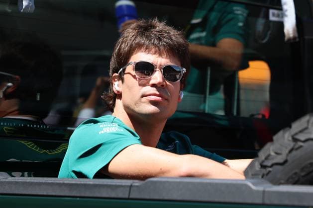 Lance Stroll Aston Martin Aramco Formula One Team, 18 , Drivers Parade, Drivers Parade, Grand Prix of Austria, Motorsport, Men, Formula 1, 29 06 2025 Spielberg Styria Austria Copyright: xkolbert-press AnnikaxGrafx