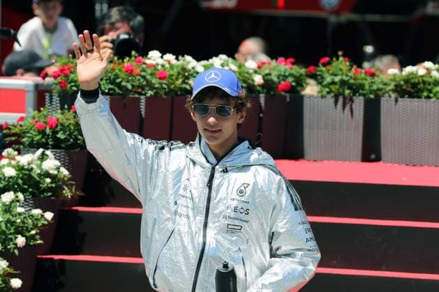 Spielberg, Austria June 26 29, 2025 FIA Formula 1 World Championship Grand Prix Austria 2025 Race Sunday Pictured Andrea Kimi Antonelli ITA Red Bull Ring Styria Copyright: xFotostandx xHorstxBernhardtx