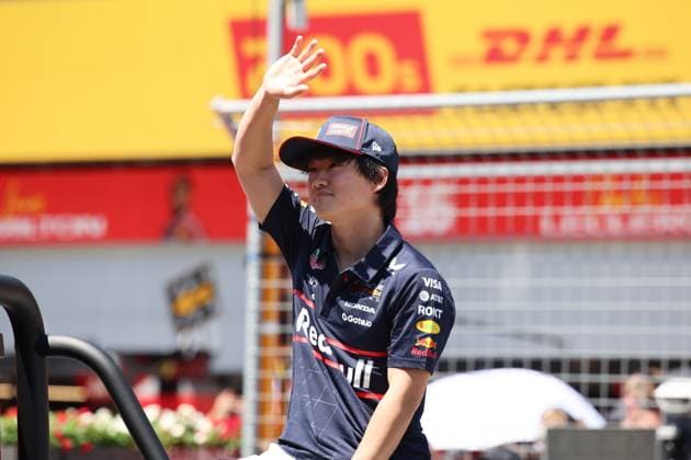 Yuki Tsunoda Oracle Red Bull Racing, 22 , Drivers Parade, Drivers Parade, Grand Prix of Austria, Motorsport, Men, Formula 1, 29 06 2025 Spielberg Styria Austria Copyright: xkolbert-press AnnikaxGrafx