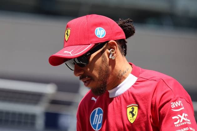 Lewis Hamilton Scuderia Ferrari HP, 44 , Drivers Parade, Drivers Parade, Grand Prix of Austria, Motorsport, Men, Formula 1, 29 06 2025 Spielberg Styria Austria Copyright: xkolbert-press AnnikaxGrafx