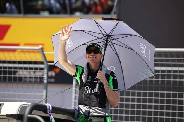 Nico Huelkenberg Stake F1 Team Kick Sauber, 27 , Drivers Parade, Drivers Parade, Grand Prix of Austria, Motorsport, Men, Formula 1, 29 06 2025 Spielberg Styria Austria Copyright: xkolbert-press AnnikaxGrafx