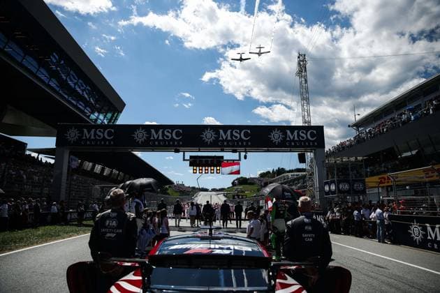 F1 - AUSTRIAN GRAND PRIX 2025 Aero display is seen during the Formula 1 MSC Cruises Austrian Grand Prix 2025, 11th round of the 2025 FIA Formula One World Championship, WM, Weltmeisterschaft from June 27 to 29, 2025 on the Red Bull Ring, in Spielberg, Austria - SpielbergAustria  Copyright: xXavixBonillax