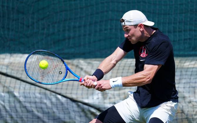 Jack Draper Wimbledon Tennis Championships, Sunday Practice, The All England Lawn Tennis and Croquet Club, London, UK - 29 Jun 2025London The All England Lawn Tennis and United Kingdom  Copyright: xJavierxGarcia Shutterstockx 15371377ap