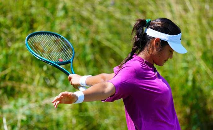 Emma Raducanu practices Wimbledon Tennis Championships, Sunday Practice, The All England Lawn Tennis and Croquet Club, London, UK - 29 Jun 2025London The All England Lawn Tennis and United Kingdom  Copyright: xJavierxGarcia Shutterstockx 15371377bj