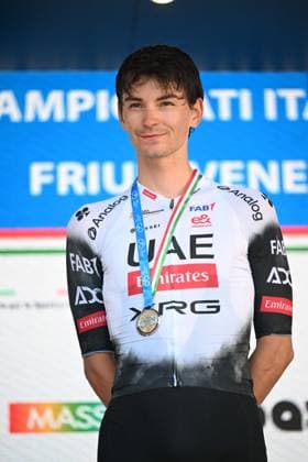 29-06-2025 Campionato Italiano; 2025, Uae Team Emirates - Xrg; Covi, Alessandro; Gorizia; 