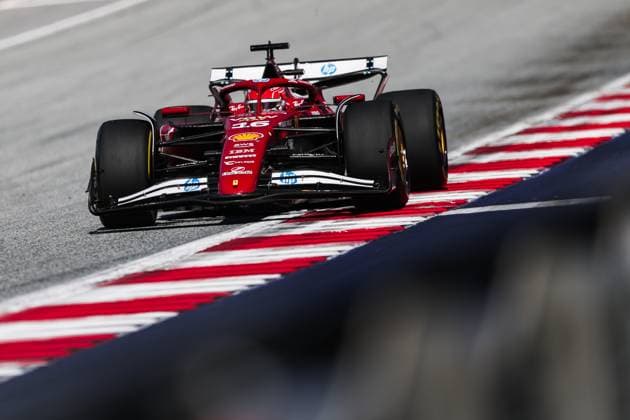16 Charles Leclerc MCO, Scuderia Ferrari HP , F1 Grand Prix of Austria at Red Bull Ring on June 29, 2025 in Spielberg, Austria Photo by HOCH ZWEI Spielberg Austria