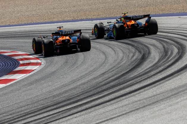 81 Oscar Piastri AUS, McLaren F1 Team , 4 Lando Norris GBR, McLaren F1 Team , F1 Grand Prix of Austria at Red Bull Ring on June 29, 2025 in Spielberg, Austria Photo by HOCH ZWEI Spielberg Austria