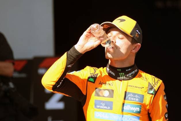 Formula 1 Austrian Grand Prix 2025 Formula 1 Austrian Grand Prix 2025 Red Bull Ring June 27 29, 2025 FIA Formula 1 World Championship Austrian Grand Prix 2025 In the picture Lando Norris GBR wins at the Red Bull Ring Copyright: xBEAUTIFULxSPORTS Bernhardtx