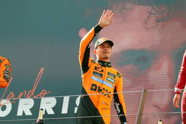 Formula 1 Austrian Grand Prix 2025 Formula 1 Austrian Grand Prix 2025 Red Bull Ring June 27 29, 2025 FIA Formula 1 World Championship Austrian Grand Prix 2025 In the picture Lando Norris GBR wins at the Red Bull Ring Copyright: xBEAUTIFULxSPORTS Bernhardtx