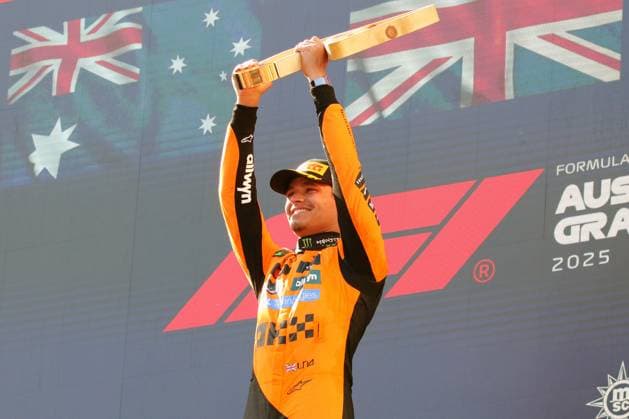 Formula 1 Austrian Grand Prix 2025 Formula 1 Austrian Grand Prix 2025 Red Bull Ring June 27 29, 2025 FIA Formula 1 World Championship Austrian Grand Prix 2025 In the picture Lando Norris GBR wins at the Red Bull Ring Copyright: xBEAUTIFULxSPORTS Bernhardtx