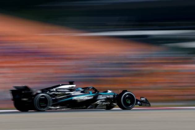 63 George Russell GBR, Mercedes AMG Petronas F1 Team , F1 Grand Prix of Austria at Red Bull Ring on June 29, 2025 in Spielberg, Austria Photo by HOCH ZWEI Spielberg Austria