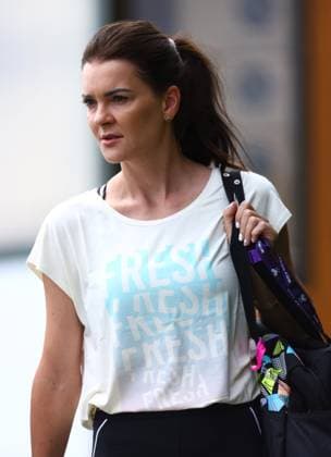 Wimbledon Championships 2025 AELTC, Saturday Practice, London, UK - 29 06 2025 Agnieszka RadwaÅ ska (POL) heads for practice ahead of the 2025 Wimbledon Championships London Wimbledon London GBR, UK NEWSPAPERS OUT Copyright: xMarkxGreenwoodx
