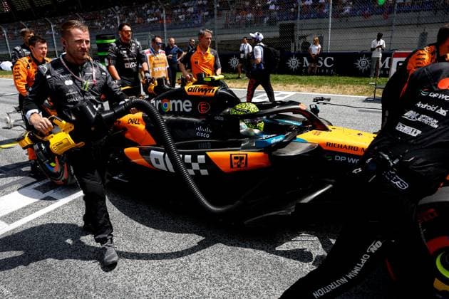 4 Lando Norris GBR, McLaren F1 Team , F1 Grand Prix of Austria at Red Bull Ring on June 29, 2025 in Spielberg, Austria Photo by HOCH ZWEI Spielberg Austria